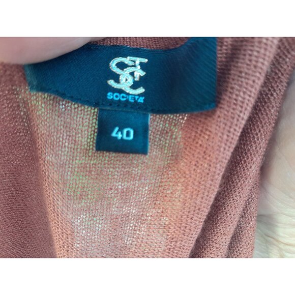 Womens Size 40/Small Elegant Viscose Pleated Evening Wedding Guest Maxi Dress - Picture 10 of 10